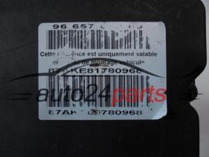 ABS POMPA I STEROWNIK CITROEN PEUGEOT BOSCH 0265230614 9665363180 0265950713