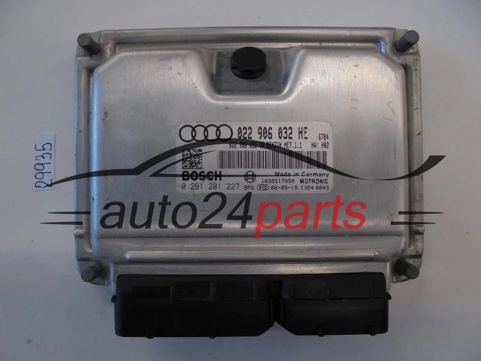 Motorsteuergerät AUDI 0261201227 022906032HE ME7.1.1