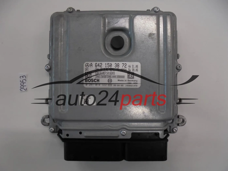 KOMPUTER STEROWNIK SILNIKA MERCEDES BENZ 0281014322 A6421503872 CR4.12