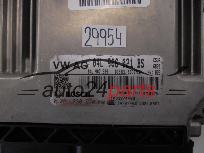 Calculateur Moteur   AUDI 04L906021BS 0281030910
