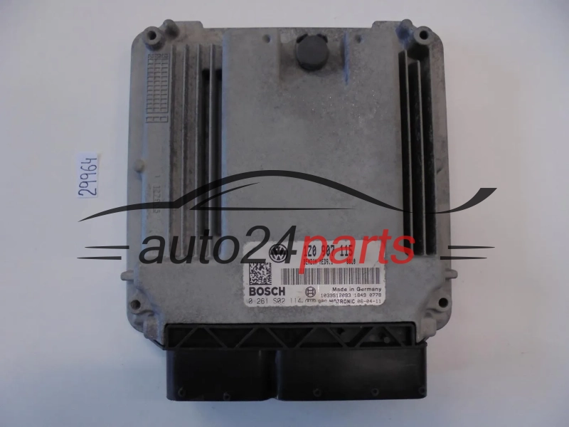 KOMPUTER STEROWNIK SILNIKA SKODA OCTAVIA 2.0 TURBO BOSCH 0 261 S02 114, 0261S02114, 1Z0 907 115, 1Z0907115, MED9.1