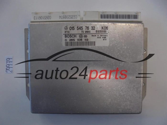 ABS STEROWNIK ABS ETS MERCEDES W202 W210 BOSCH 0265106113, 0 265 106 113, 0155457632, A 015 545 76 32, A0155457632