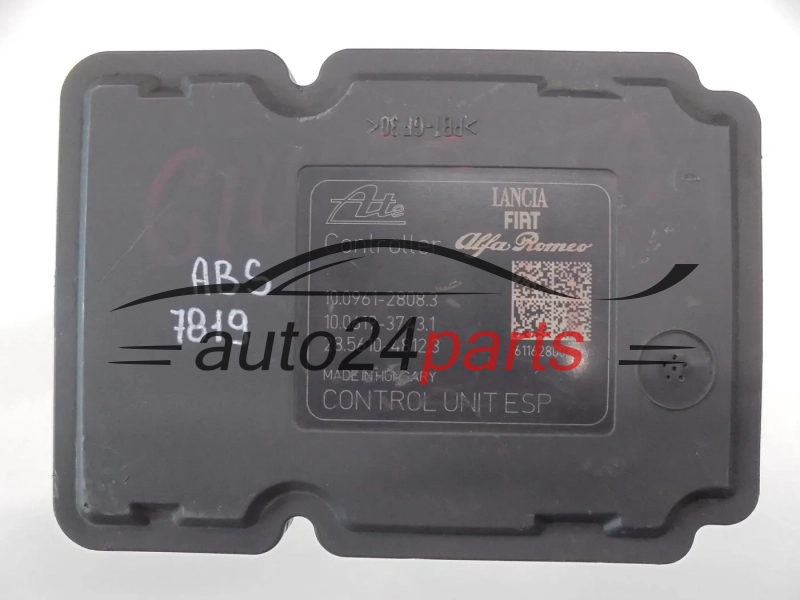 ABS POMPA I STEROWNIK FIAT LANCIA ALFA ROMEO GULIETTA 00051901331, ATE 10.0212-0721.4, 10021207214, 10.0961-2808.3, 10096128083, 28.5610-4812.3, 28561048123