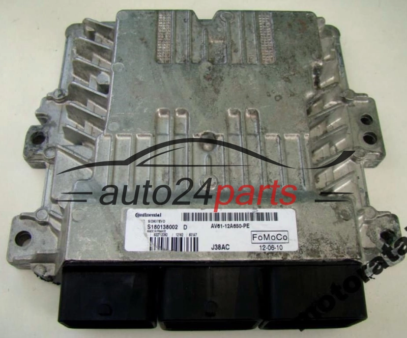 KOMPUTER STEROWNIK SILNIKA FORD 1.6 HDI Continental S180138002 D