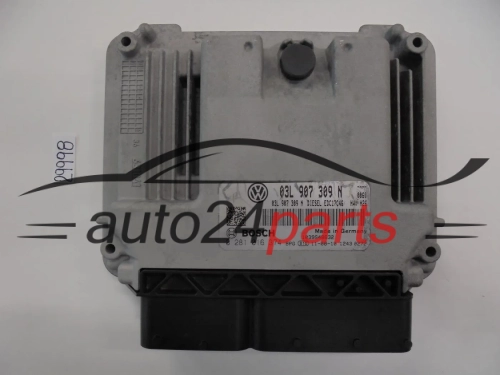 KOMPUTER STEROWNIK SILNIKA VW VOLKSWAGEN PASSAT CC 2.0 TDI, BOSCH 0 281 016 374, BOSCH 0281016374, 03L 907 309 N, 03L907309N