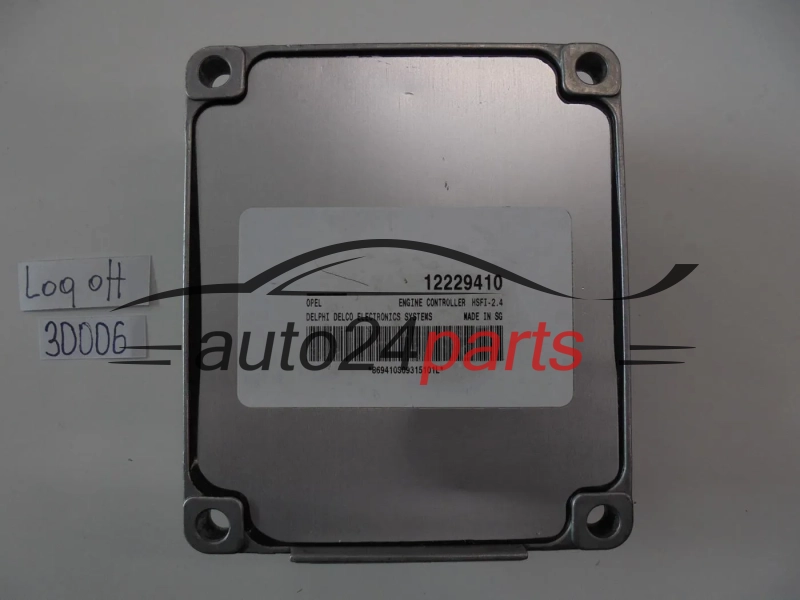 KOMPUTER STEROWNIK SILNIKA OPEL 12229410 HSFI 2.4
