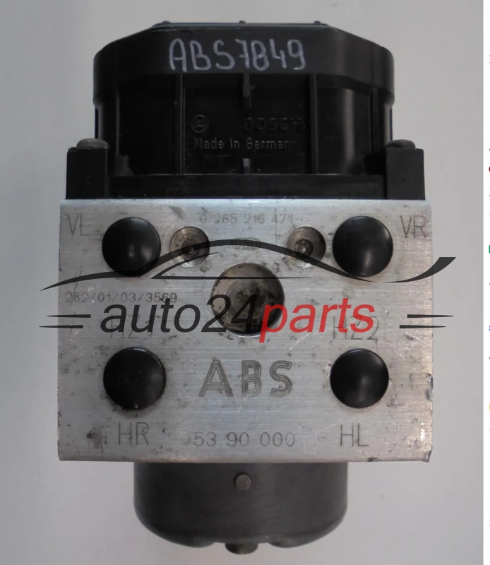 ABS POMPA I STEROWNIK SAAB 0265216471 0273004223