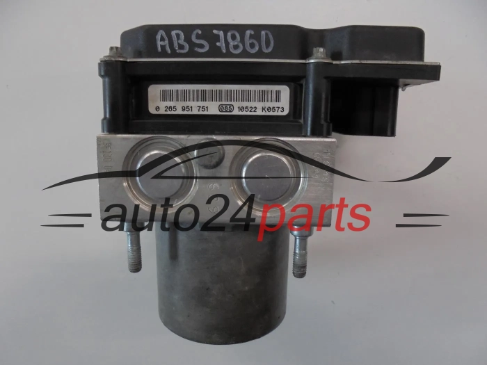 ABS POMPA I STEROWNIK NISSAN BOSCH 0 265 251 857, 0265251857, 47660JX52A, 0265951751