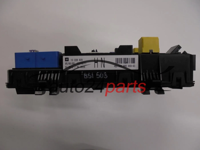 CENTRALKA KOMFORTU BSI OPEL ASTRA H ZAFIRA B 13220829 HN, HELLA 5DK 008 669-43, 5DK008669-43, 5DK00866943