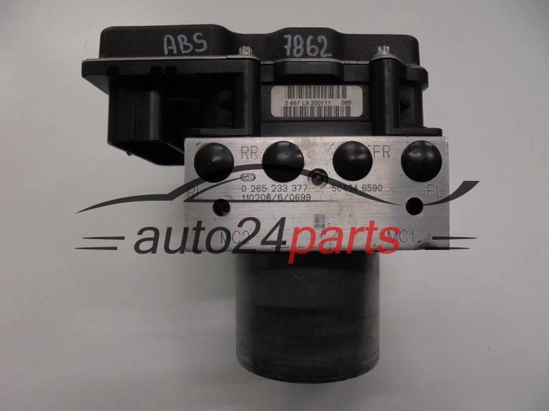 POMPA ABS I STEROWNIK IVECO 0265233377 504346590 0265900371