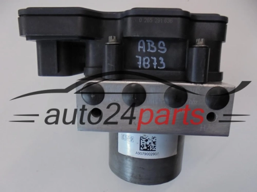 POMPE ABS ET CALCULATEUR  MERCEDES BENZ 0265291636 A9079002904 0265956615
