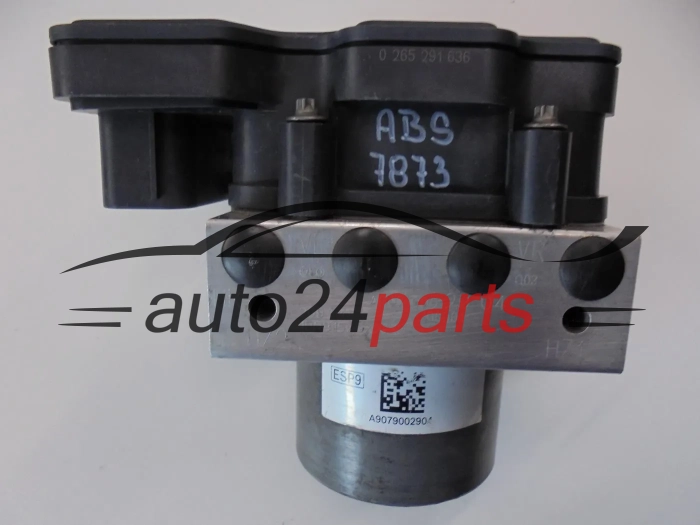 POMPE ABS ET CALCULATEUR  MERCEDES BENZ 0265291636 A9079002904 0265956615