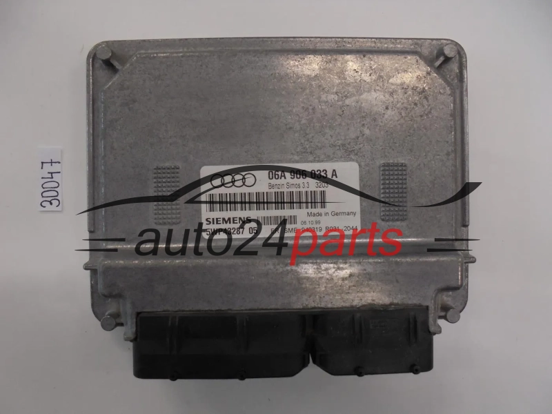KOMPUTER STEROWNIK SILNIKA AUDI A3 1.6, SIEMENS 5WP43287 05, 5WP4328705, 06A 906 033 A, 06A906033A