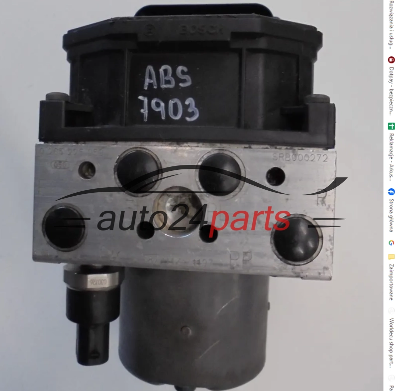 POMPA ABS I STEROWNIK LAND ROVER 0265225059 SRB000272 0265950056