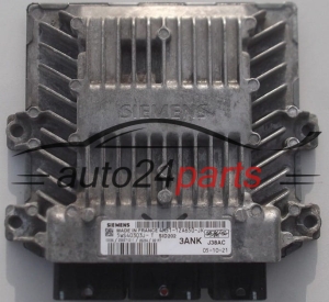 CALCULATEUR MOTEUR FORD FOCUS 1.8 TDCI SIEMENS 5WS40303J-T, 5WS40303JT, FoMoCo 4M51-12A650-JK, 4M5112A650JK, 3ANK, SID202 
