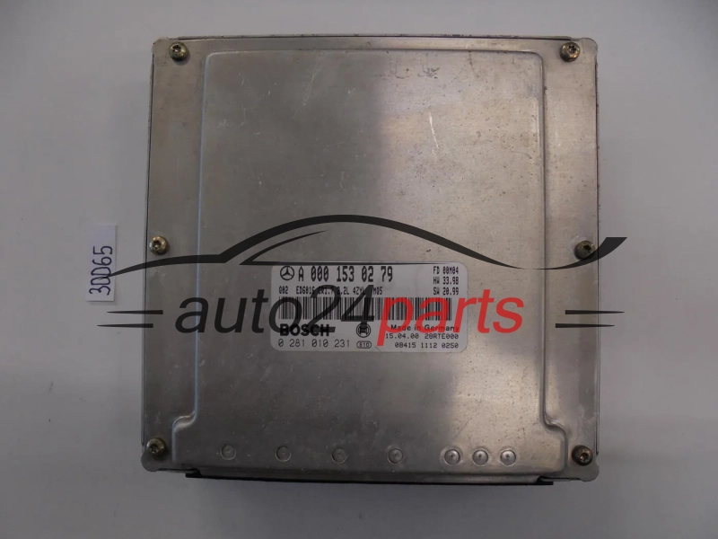 KOMPUTER STEROWNIK SILNIKA MERCEDES BENZ A0001530279 0281010231 CR1.7