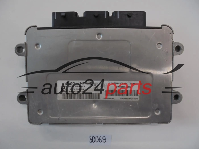 KOMPUTER STEROWNIK SILNIKA CITROEN PEUGEOT 1.4 VALEO 21585784-1 A0, 215857841, SW 9661960880, HW 9655883280, J34P-AAE