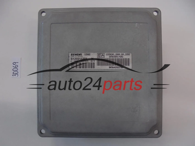 STEROWNIK SKRZYNI AUTOMATYCZNEJ CITROEN PEUGEOT S120215301H SW 9658917680 HW 9640922780 SIM82