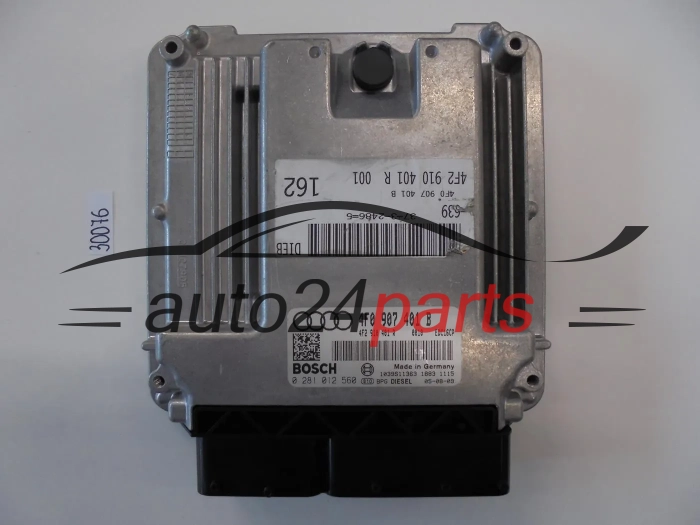KOMPUTER STEROWNIK SILNIKA AUDI 0281012560 4F0907401B