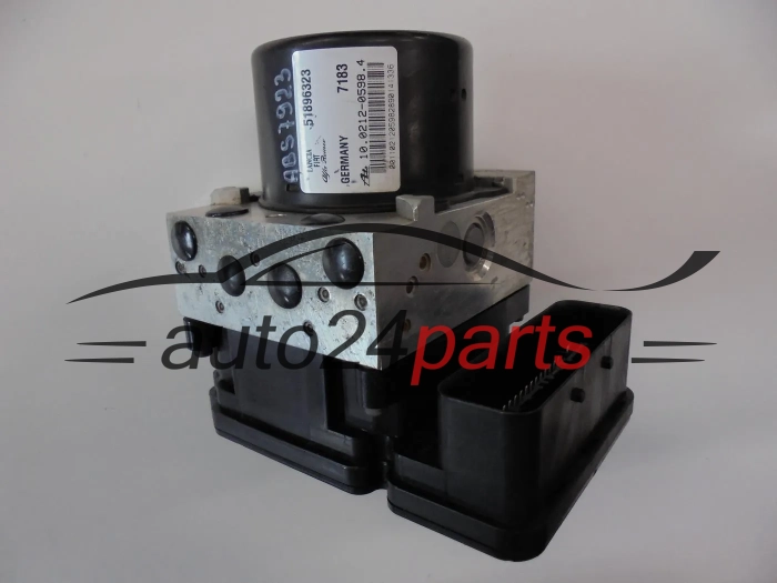 Bomba ABS y centralita ALFA ROMEO FIAT LANCIA 51896323, 10.0212-0593.4, 10021205934, 10.0961-2806.3, 10096128063