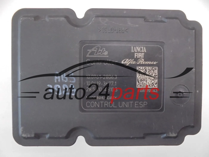Bomba ABS y centralita ALFA ROMEO FIAT LANCIA 51896323, 10.0212-0593.4, 10021205934, 10.0961-2806.3, 10096128063