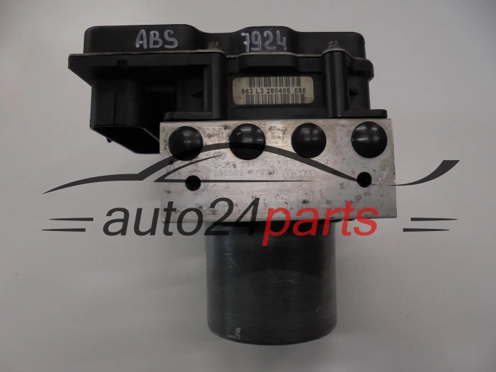 Pompe ABS et calculateur AUDI A6 BOSCH 0 265 234 260, 0265234260, 4F0 614 517 K, 4F0614517K, 0 265 950 429, 0265950429