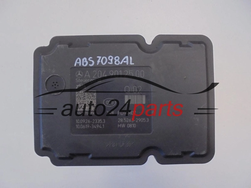 POMPA ABS I STEROWNIK MERCEDES BENZ A2044314012 A2049012500