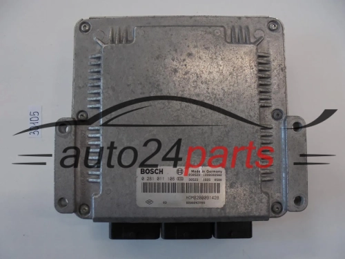 CENTRALITA DE MOTOR  OPEL RENAULT 0281011106 8200091428