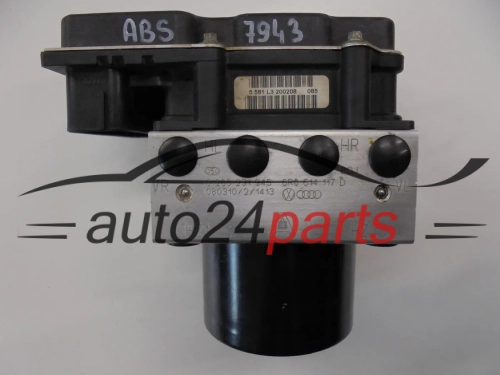 ABS SKODA FABIA BOSCH 0 265 231 945, 0265231945, 6R0 614 117 D, 6R0614117D, 0 265 800 635, 0265800635