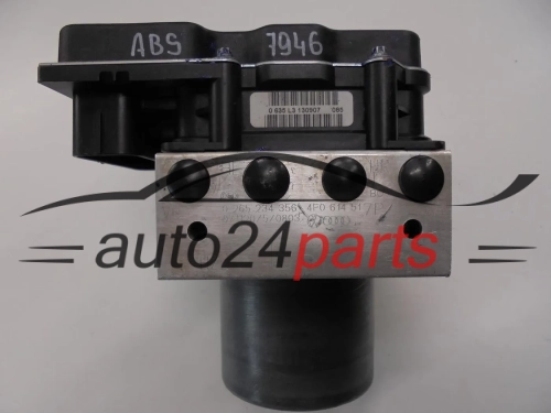 ABS Pumpe und steuergerat AUDI BOSCH 0 265 234 356, 0265234356, 4F0614517P, 4F0910517P, 0265950487