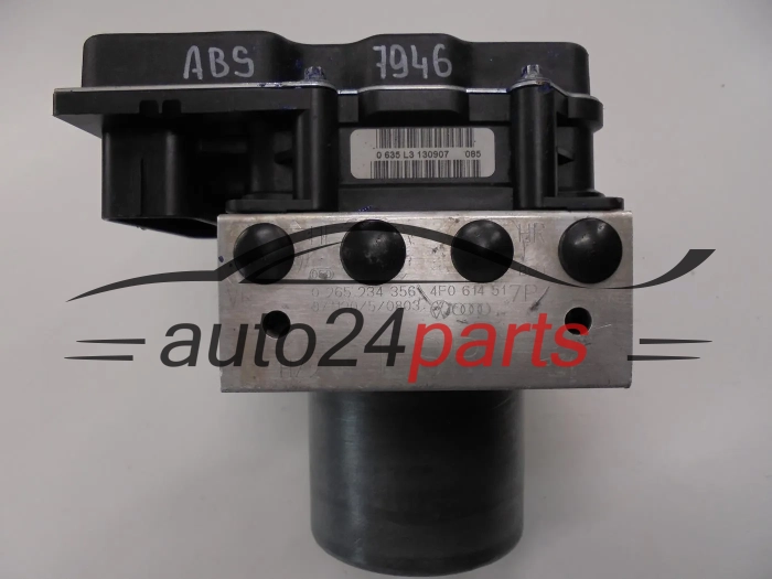 ABS POMPA I STEROWNIK AUDI BOSCH 0 265 234 356, 0265234356, 4F0614517P, 4F0910517P, 0265950487