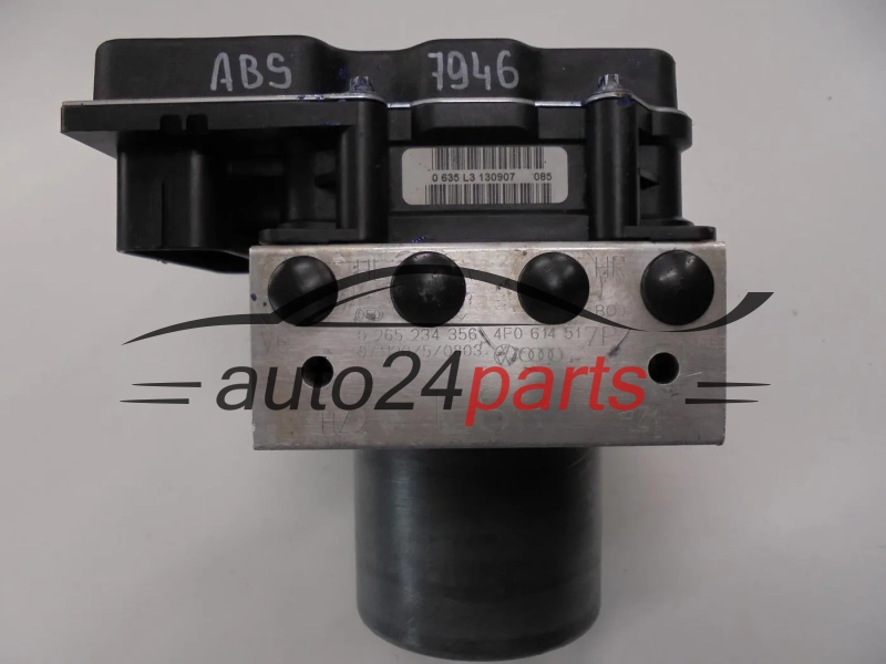 ABS POMPA I STEROWNIK AUDI BOSCH 0 265 234 356, 0265234356, 4F0614517P, 4F0910517P, 0265950487