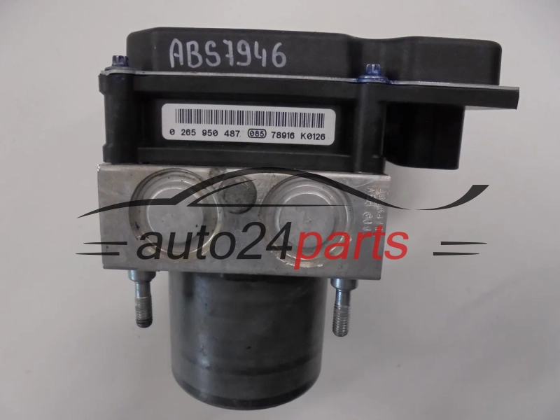 ABS POMPA I STEROWNIK AUDI BOSCH 0 265 234 356, 0265234356, 4F0614517P, 4F0910517P, 0265950487