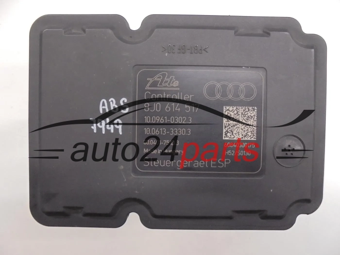 ABS POMPA I STEROWNIK AUDI 8J0614517, 10.0212-0015.4, 10021200154, 10.0961-0302.3, 10096103023