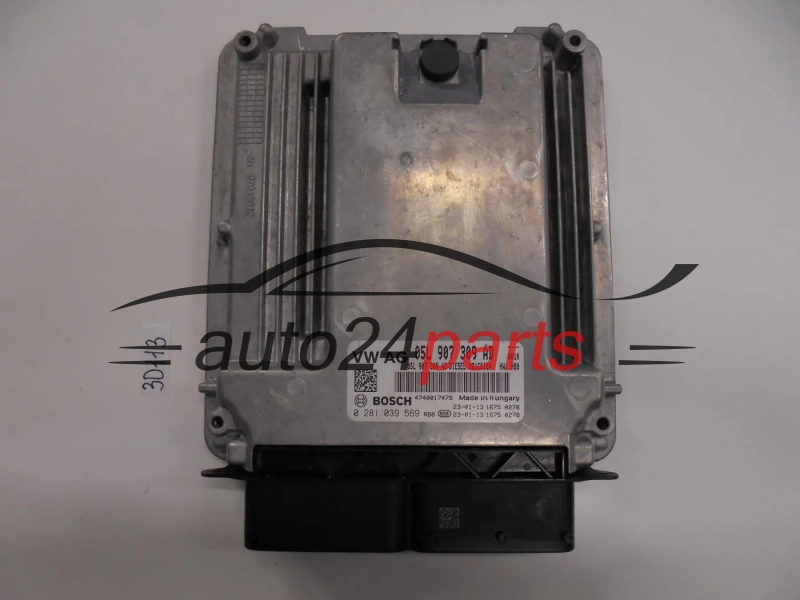 KOMPUTER STEROWNIK SILNIKA AUDI 05L907309AD 0281039569