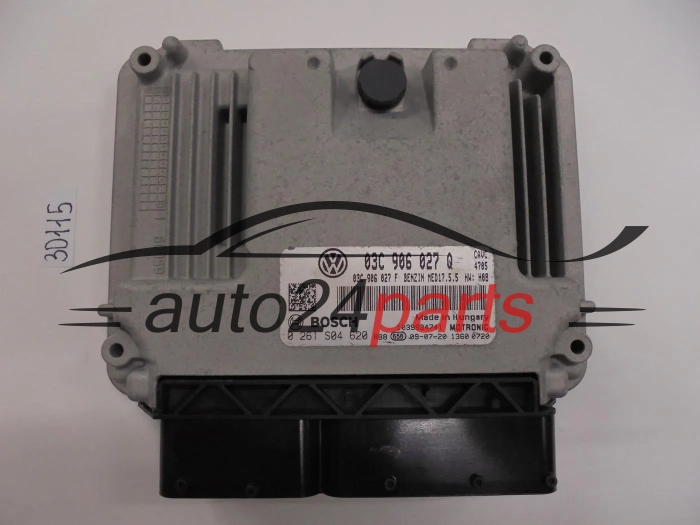 KOMPUTER STEROWNIK SILNIKA VOLKSWAGEN 0261S04620 03C906027Q MED17.5.5