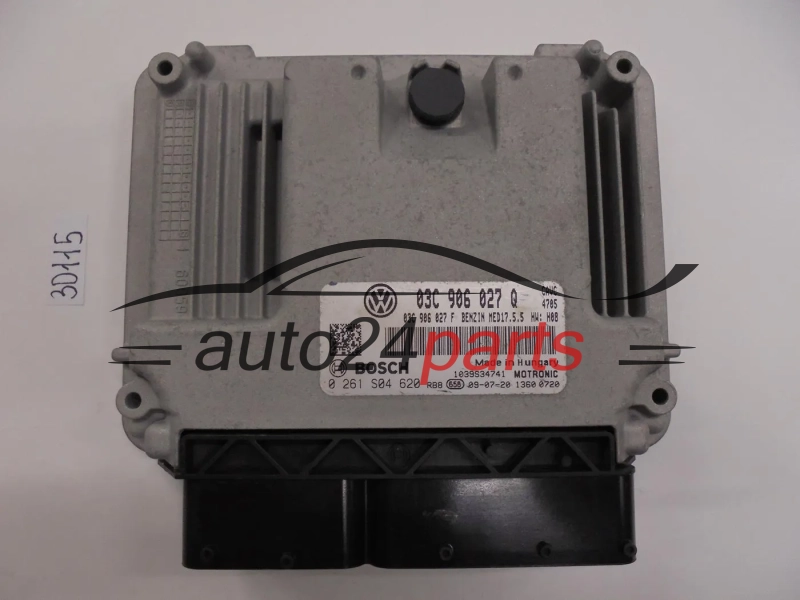 KOMPUTER STEROWNIK SILNIKA VOLKSWAGEN 0261S04620 03C906027Q MED17.5.5