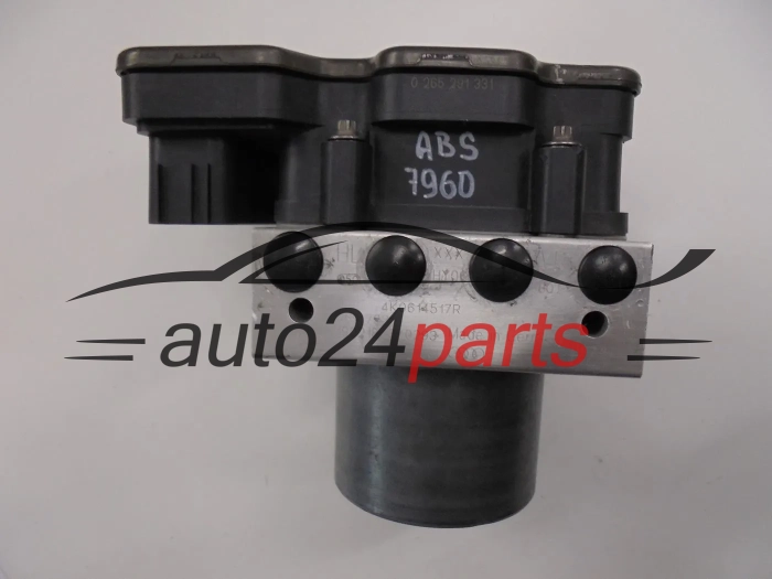 ABS PUMPE UND STEUERGERÄT AUDI 0265291331 4K0614517R 4K0907379P 0265956621