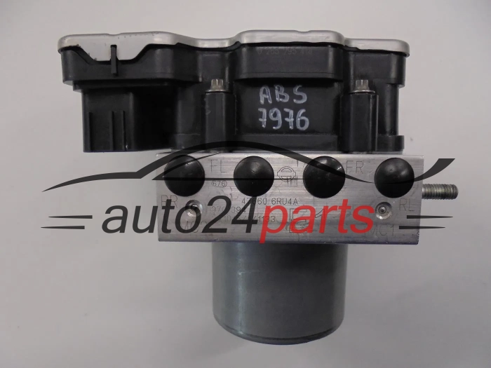 Bomba ABS y centralita NISSAN 476606RU4A 0265295418 0265956968