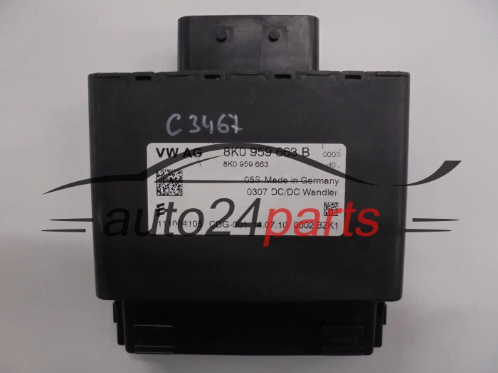STABILIZATOR NAPIECIA KONWERTER NAPIECIA VOLKSWAGEN AUDI 8K0 959 663 B, 8K0959663B