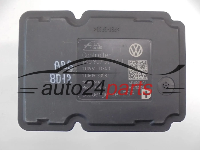 Pompe ABS et calculateur AUDI VW SKODA 1K0614517AT, 10.0221-0481.4, 10022104814, 1K0907379AJ