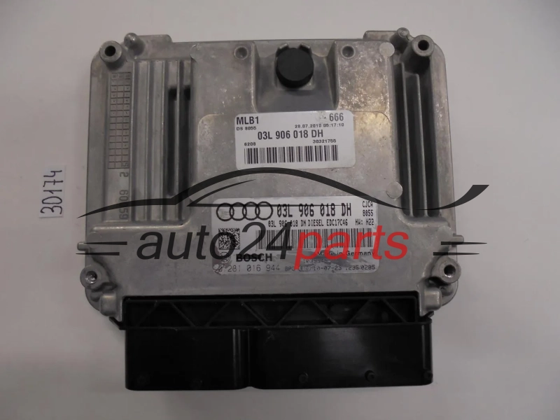 KOMPUTER STEROWNIK SILNIKA AUDI 0281016944 03L906018DH EDC17C46