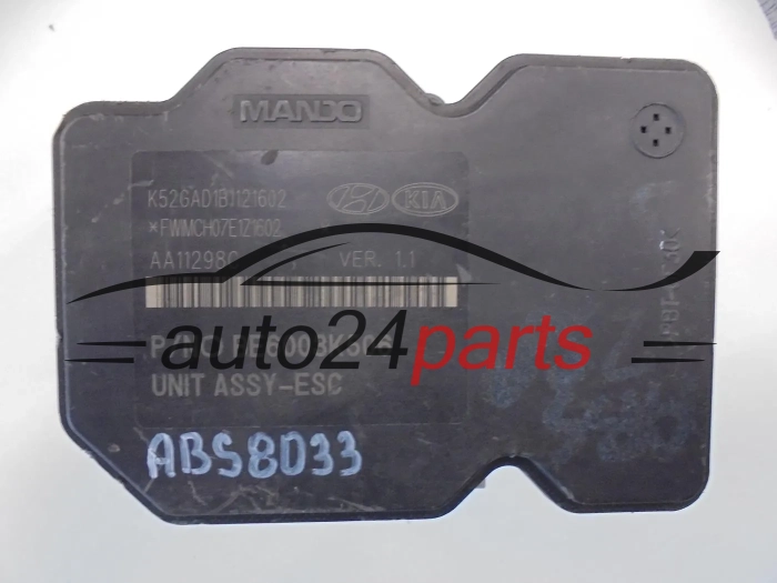 Bomba ABS y centralita KIA 589102K130 BE6003K506