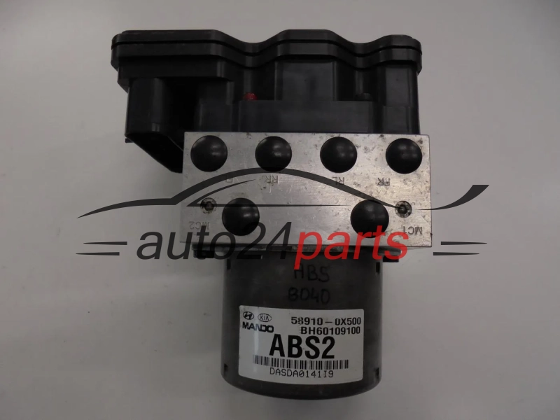 ABS POMPA I STEROWNIK HYUNDAI i10 KIA 58910-0X500, 589100X500, MANDO BH60109100, 5WY7825