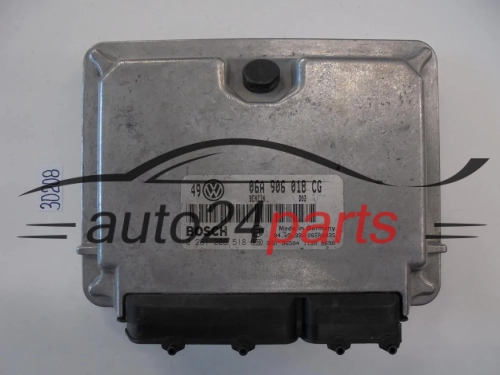KOMPUTER STEROWNIK SILNIKA VW VOLKSWAGEN GOLF BORA 1.8T 1.8 TURBO AGU 06A906018CG, 06A 906 018 CG, BOSCH 0261206518, 0 261 206 518