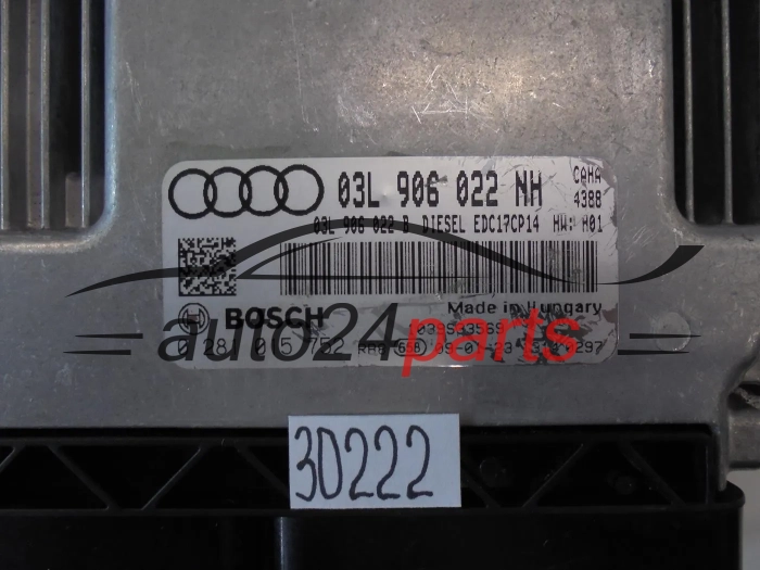 CENTRALITA DE MOTOR   AUDI 0281015752 03L906022NH EDC17CP14