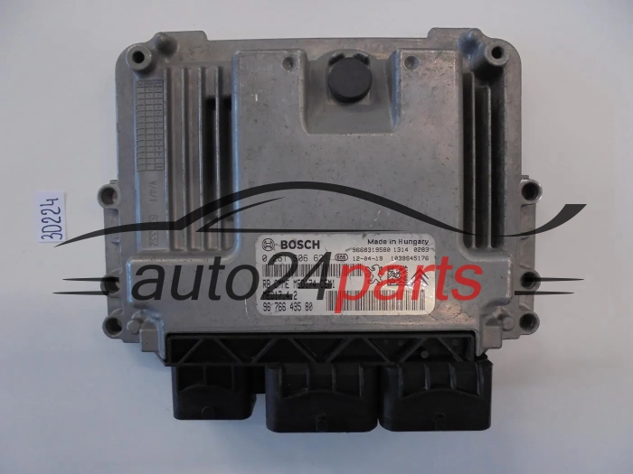 MOTORSTEUERGERÄT ECU STEUERGERÄT   CITROEN PEUGEOT 0261S06621 9676643580