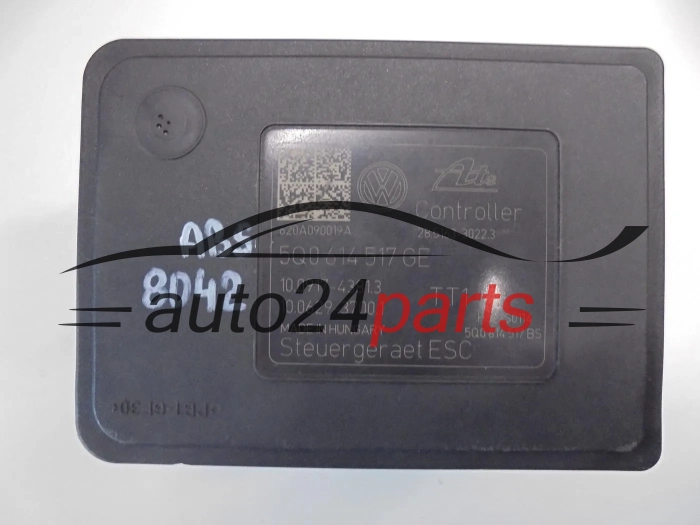POMPE ABS ET CALCULATEUR VOLKSWAGEN SKODA 5Q0614517GE 10.0917-4381.3 10091743813