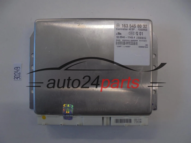 ABS STEROWNIK 4ESP MERCEDES W163 A1635458032, 1635458032, A 163 545 80 32 ATE 10.0946-1548.4