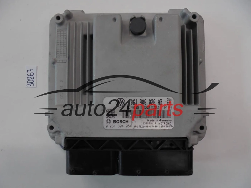 KOMPUTER STEROWNIK SILNIKA VOLKSWAGEN 0261S04054 06J906026AB MED17.5